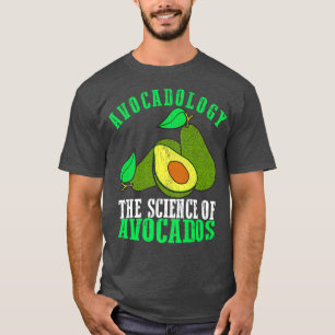 Camiseta Avocadologia A Ciência Dos Amantes De Avocados Avo