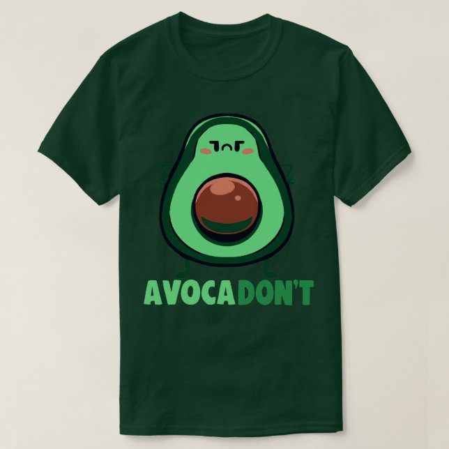 Camiseta AvocaDONT (Frente do Design)