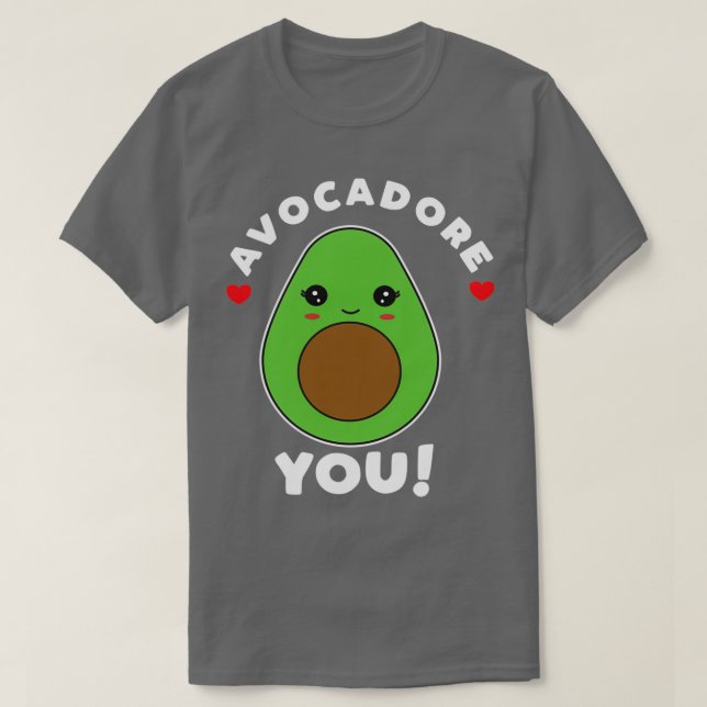 Camiseta avocadore (Frente do Design)