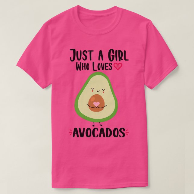 Camiseta Avocados Amantes Mulheres Presentes Clássicas Trit (Frente do Design)