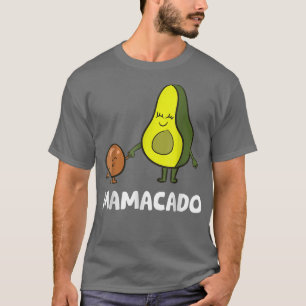Camiseta Avocados Mama Avocados Mãe Engraçado Abacates Mama