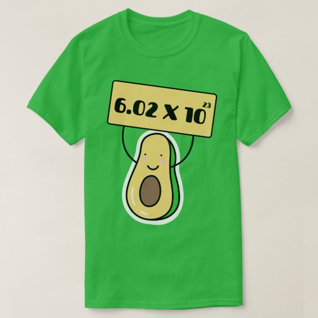 Camiseta Avocados, sinal 2 (Frente do Design)