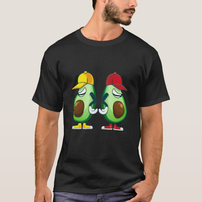 Camiseta avocados vegan food (Frente)