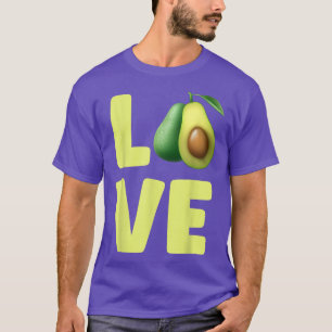 Camiseta Avocados Vegetarian Vegan Comida Avocado Love