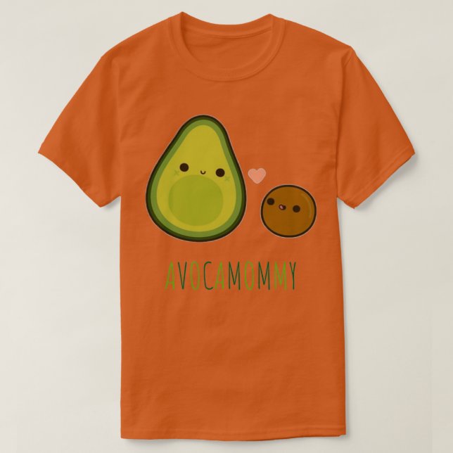 CAMISETA AVOCAMOMY AVOCADO MAMÃE (Frente do Design)
