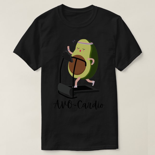 Camiseta AvoCardio Avocado 2 (Frente do Design)