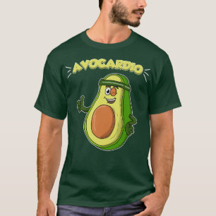 Camiseta Avocardio Cardio Avocardo Avocado
