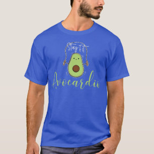 Camiseta Avocardio Cute Kawaii Avocado Cardio Malhação Eerc
