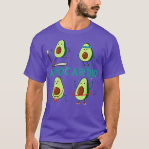 Camiseta Avocardio, Engraçado De Gym, Avocado Workout Para