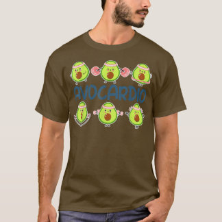 Camiseta Avocardio, Engraçado De Gym, Avocado Workout Para
