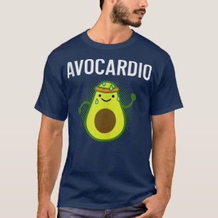 Camiseta Avocardio Funny Avocado Workout Malhação