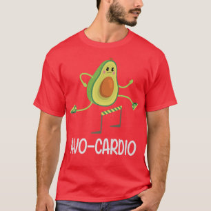 Camiseta Avocardio Funny Guacamole Avocado Workout Vegan Nã