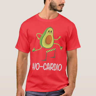 Camiseta Avocardio Funny Guacamole Avocado Workout Vegan Nã