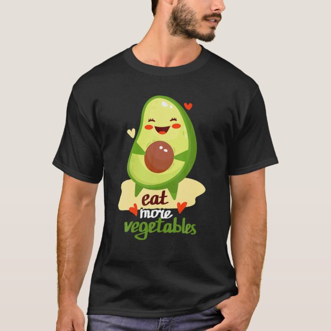 Camiseta Avocardio - Malhação Avocado Gym Comida Vegetarian (Frente)