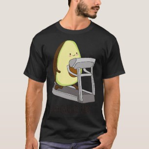 Camiseta Avocardio Time Engraçado Malhação Avocado