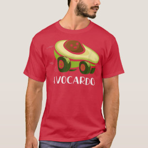 Camiseta Avocardo Avocado Car Funny Pun Avocado Humor Lover
