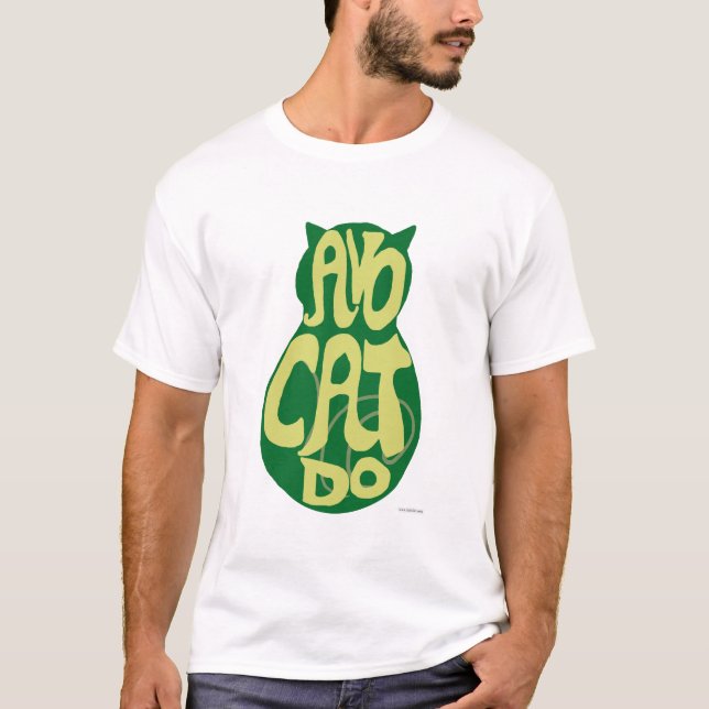 Camiseta AvoCatdo Avocado Cat (Frente)