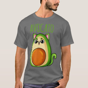 Camiseta Avocato Avocado e Gatos Amantes Avocados