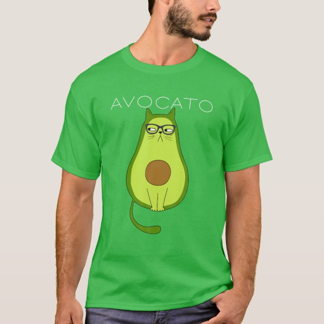 Camiseta Avocato Cat Avocado Costume (Frente)