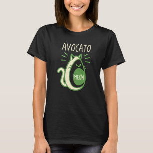 Camiseta Avocato Cat Avocado Kitten Brincadeira
