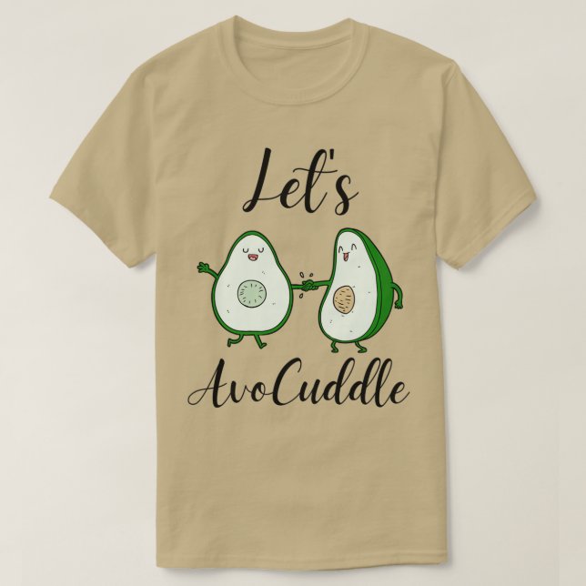 Camiseta Avocuddle Avocado é meu Namorados 7 (Frente do Design)