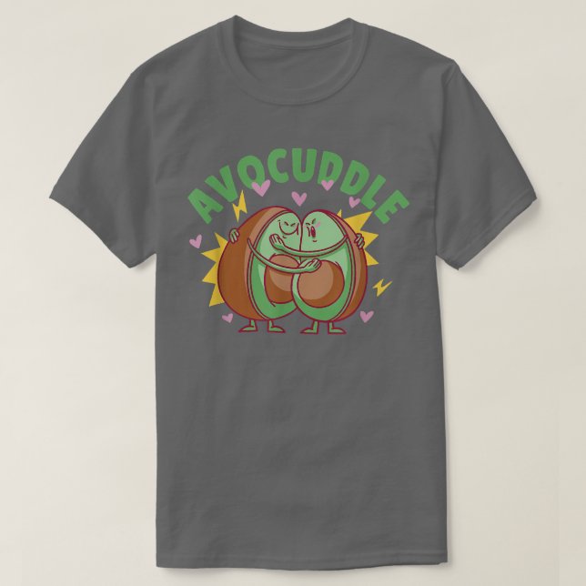 Camiseta AVOCUDDLECute Avocado (Frente do Design)