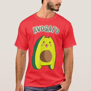 Camiseta Avogato Avocado Cute Foodie Vegan Guacomole Cute L