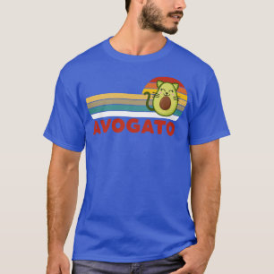 Camiseta Avogato Cute Kawaii Avocado Cat Mashup Cinco De Mã