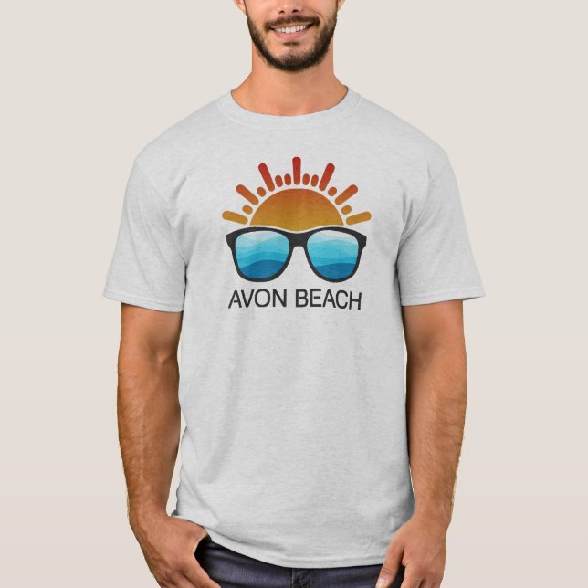Camiseta Avon Beach North Carolina (Frente)