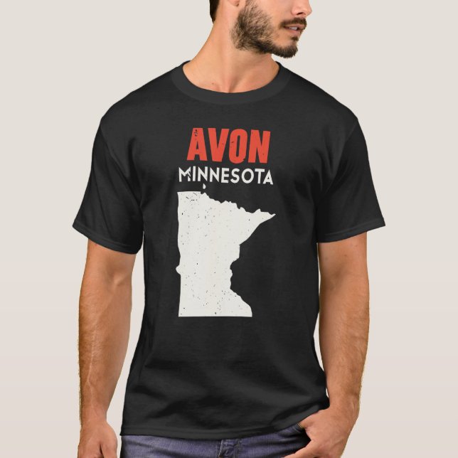 Camiseta Avon Minnesota USA State America Travel Minnesotan (Frente)