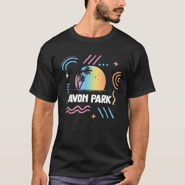 Camiseta Avon Park Flórida, Férias Correspondentes, Viagem  (Frente)