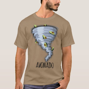 Camiseta Avonado Tornado Funny Avocado Twister