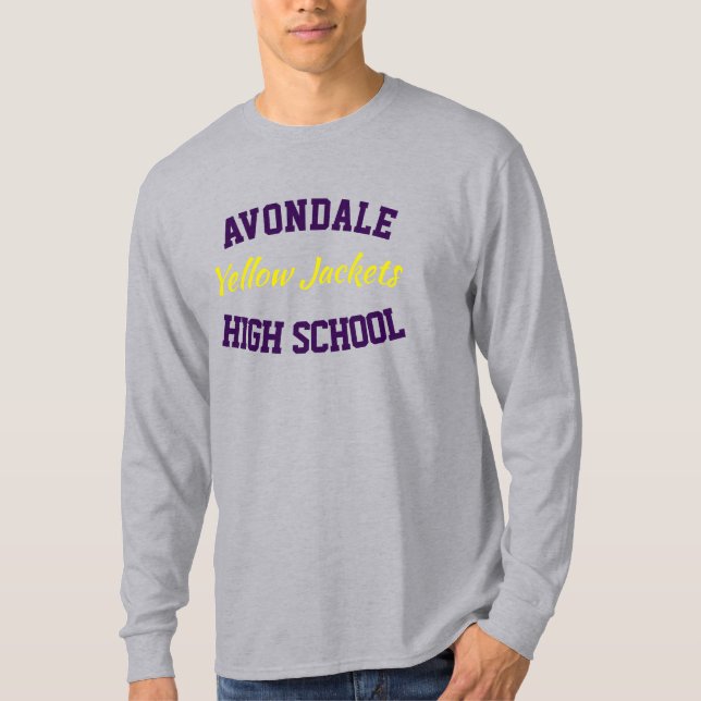 Camiseta Avondale Segundo grau T-Shirt (Frente)