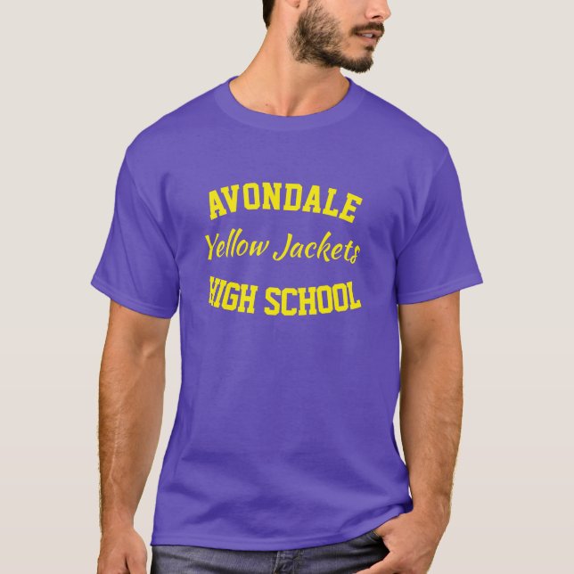 Camiseta Avondale Segundo grau T-Shirt (Frente)