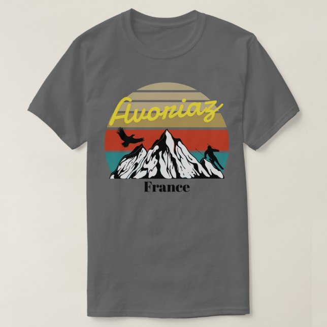 Camiseta Avoriaz ski France 2 (Frente do Design)