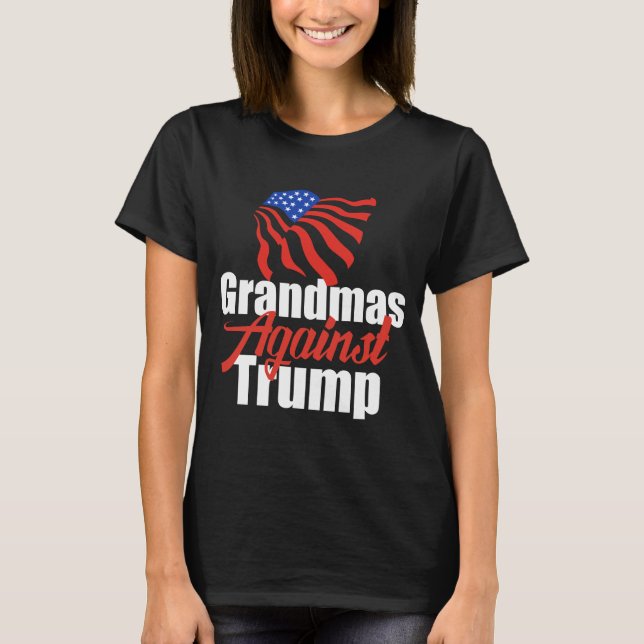 Camiseta Avós Contra Trump (Frente)