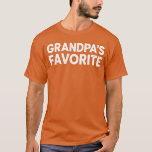 Camiseta Avôs Engraçados Vovô Favorito Neto Gordo