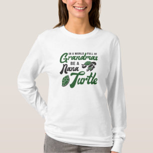 Camiseta Avós São Um Presente Engraçado De Tartaruga Nan