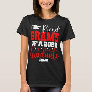 Camiseta Avós Senior 2026 Orgulhosos Avós De Uma Turma De 2