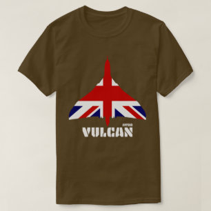 Camiseta Avro Vulcan e Union Jack