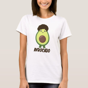 Camiseta Avrocado Avocado Jogo do Word Engraçado Comida Ve