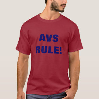 CAMISETA AVS RULE!