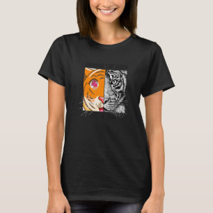 Camiseta Awako Dentro Tiger Você Predatório Cat Siberian