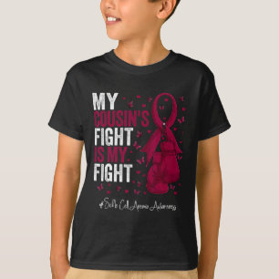 Camiseta Awarenes da Anemia das Células Falsiformes da Burg