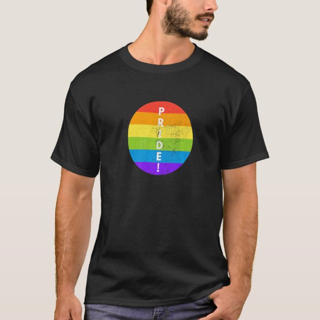 Camiseta Awareness Month Support Love Accept LGBT Community (Frente)