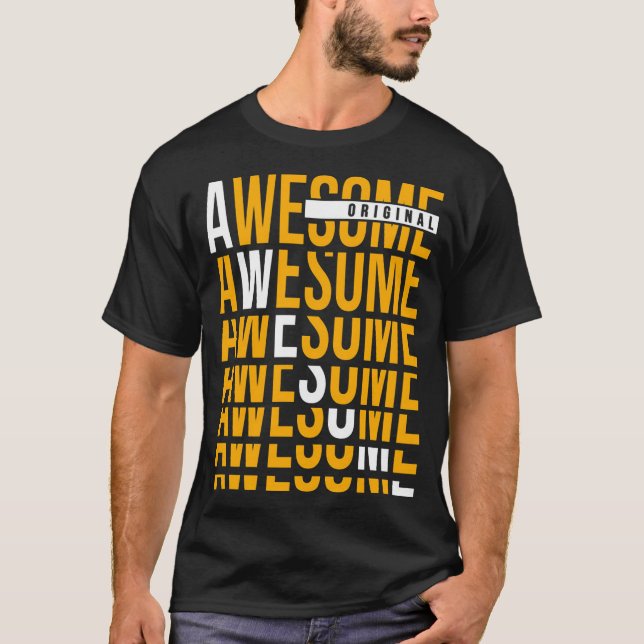Camiseta Awesome (Frente)