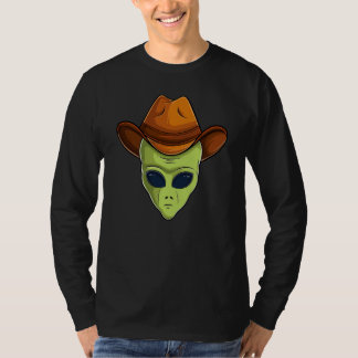 Camiseta Awesome Alien Head Style Hat Humans Aren't Real Cu