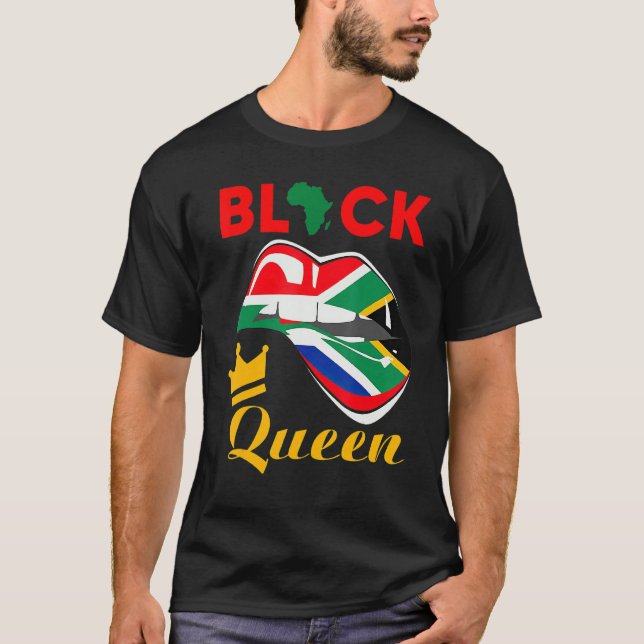 Camiseta Awesome Costume Black History Month Pride Black Qu (Frente)