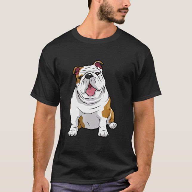 Camiseta AWESOME ENGLISH BULLDOGS  English Bulldogs Dogs Pu (Frente)