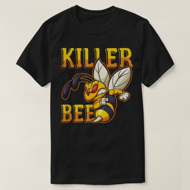 Camiseta Awesome Killer Bee Hornet Yellowjacket Honeybee Lo (Frente do Design)
